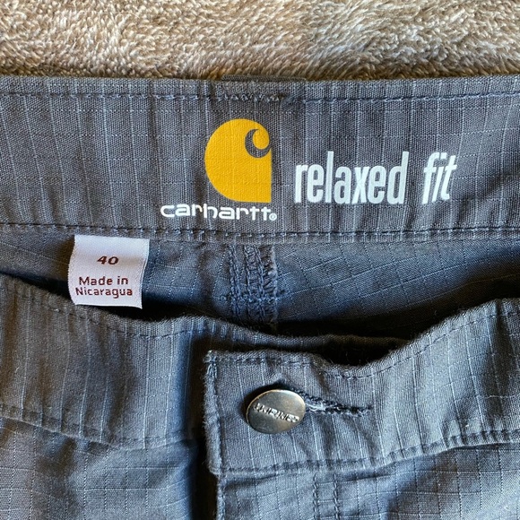 Carhartt Men's Gray Cargo Shorts - Picture 3 of 5